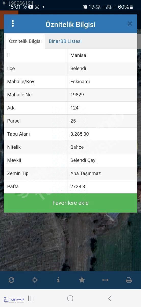 3285 M2 KAÇIRILMAMASI GEREKEN ARSA ELEKTRİK VE SU ABONELİĞİ VAR