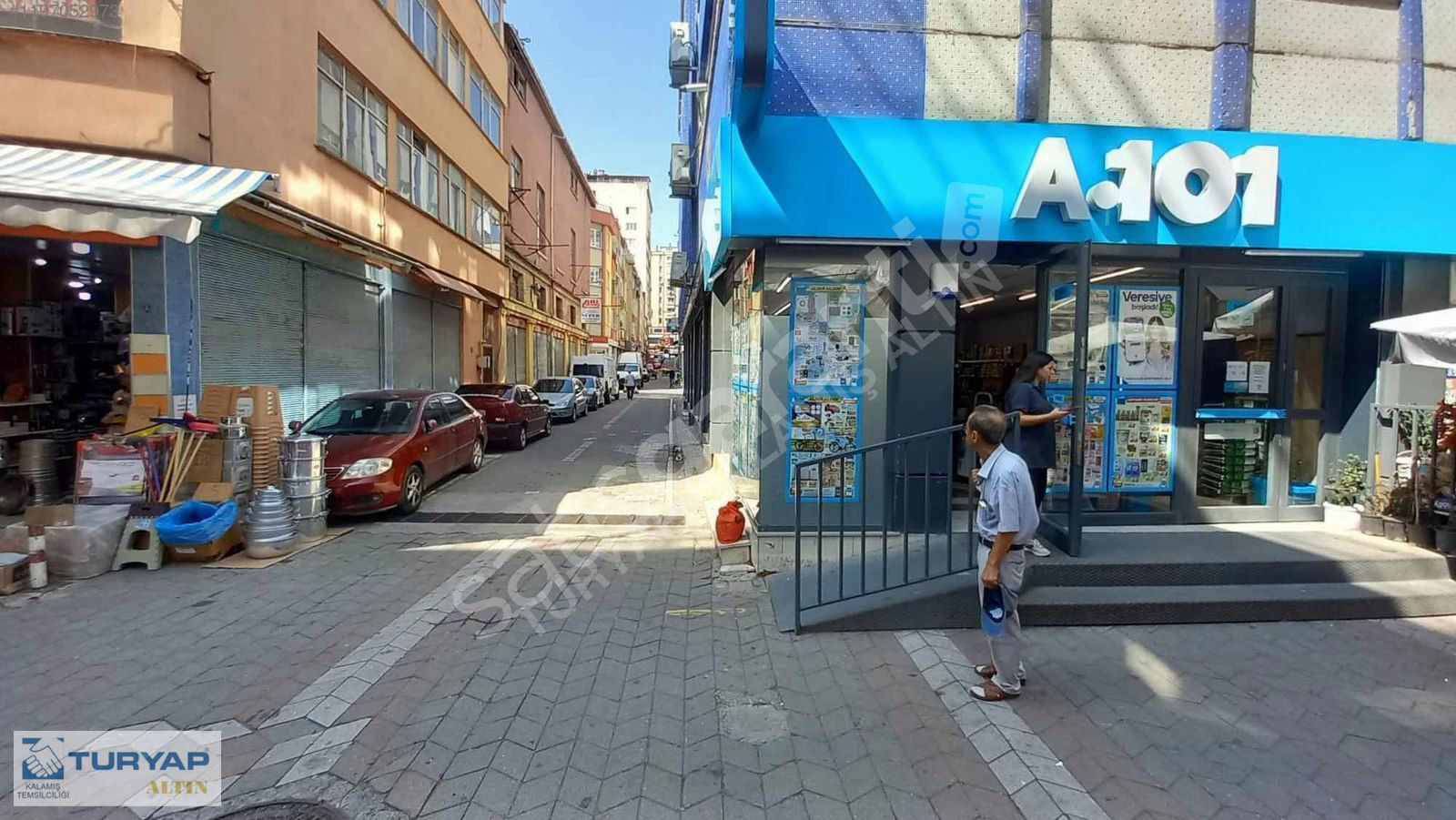 SAMSUN İLKADIMDA SATILIK A-101 KİRACILI 570 M2 DÜKKAN