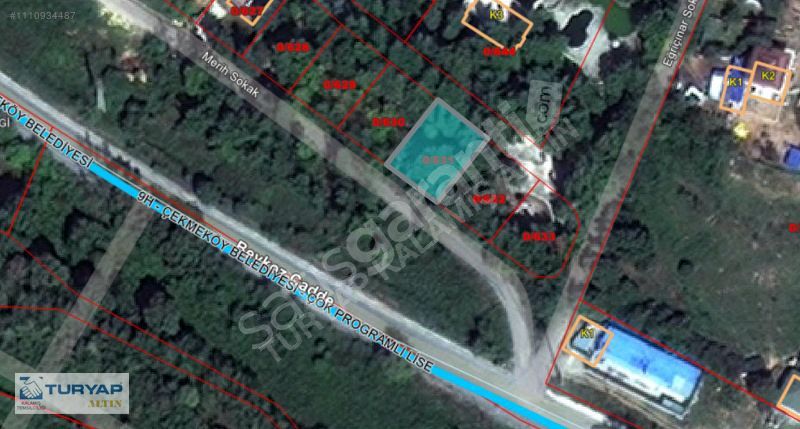 Çekmeköy Sırapınar'da 400 m2 Villalık Arsa