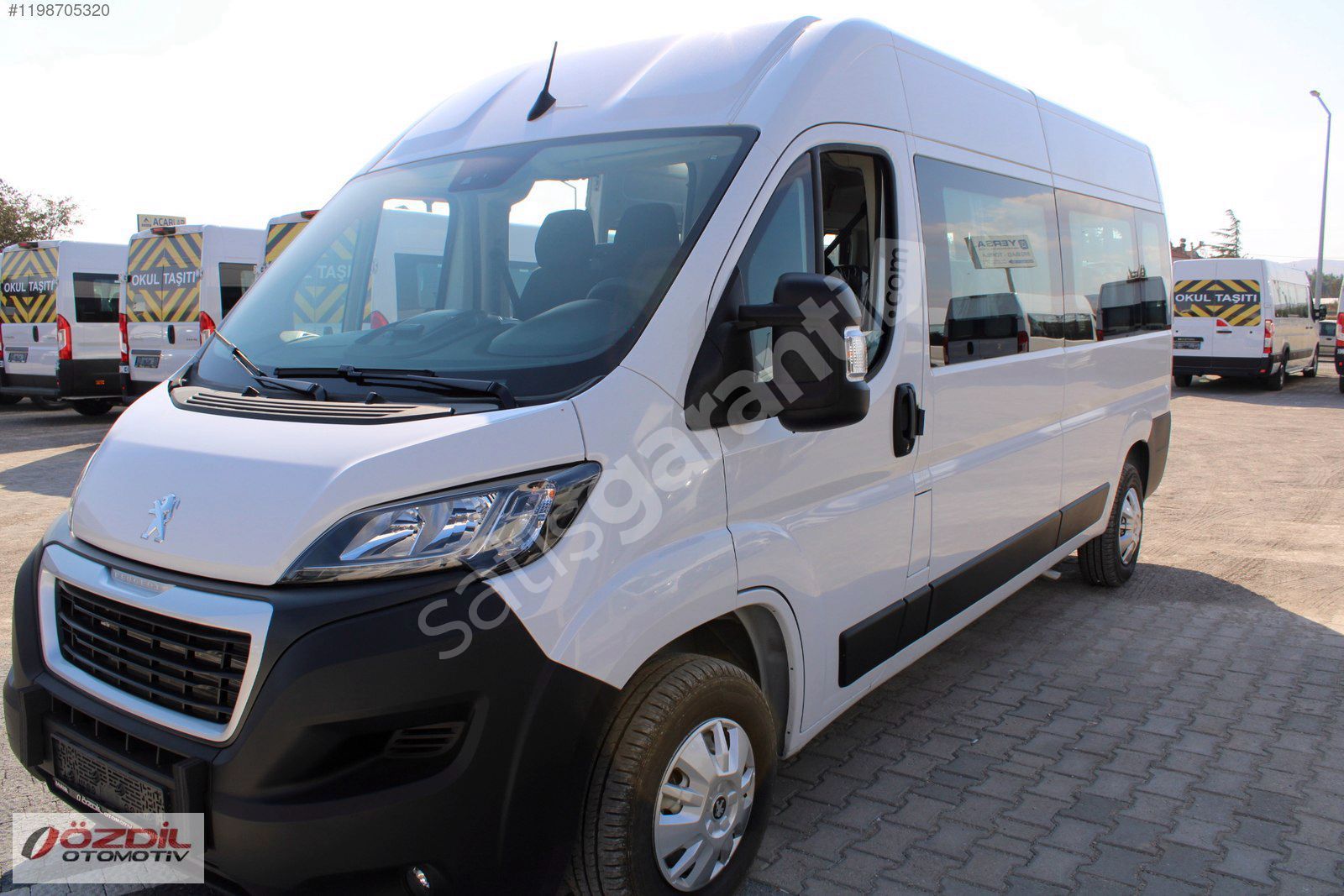2023 SIFIR PEUGEOT BOXER KISA 15+1 KİŞİLİK
