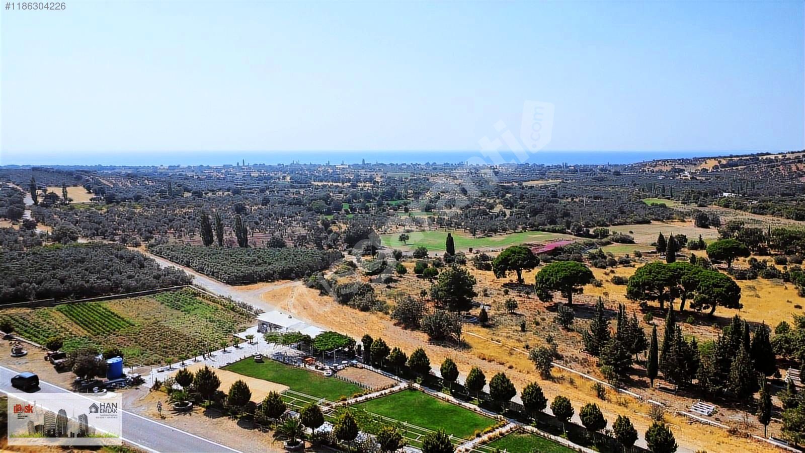 KÖSEDEREDE KÖYÜNDE 4440 m2 FULL DENİZ MANZARALI SATILIK TARLA