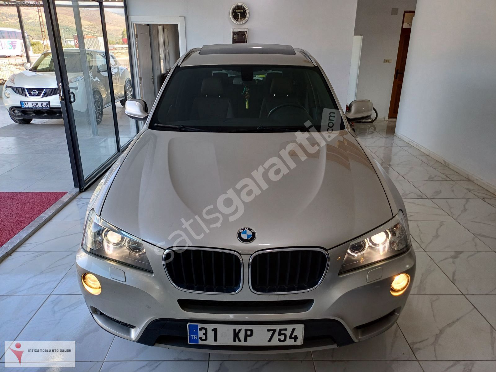 2013 MODEL BMW X3 20d xDrive EXLUSİVE/M.PERDE/NAVİGASYON BOYASIZ