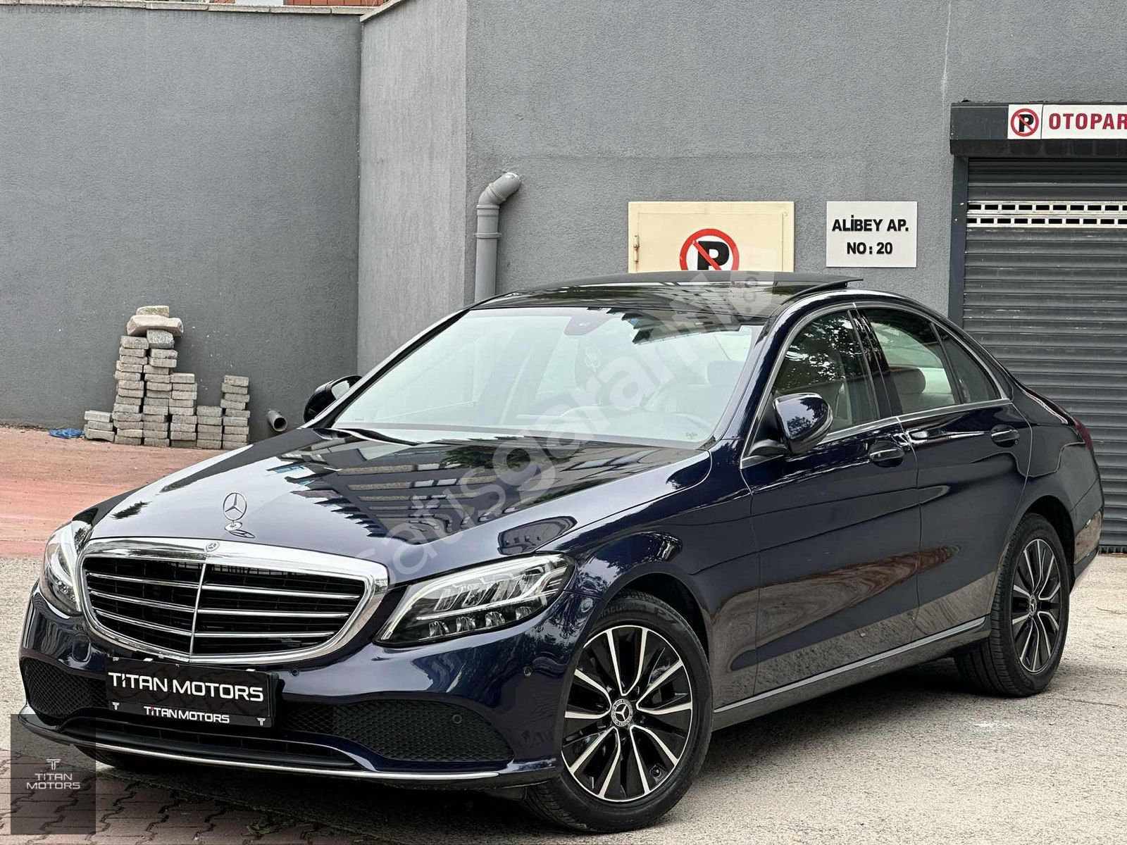 TİTAN MOTORS 2021 MERCEDES BENZ C200 D 66 BİN KM EXCLUSIVE 160HP
