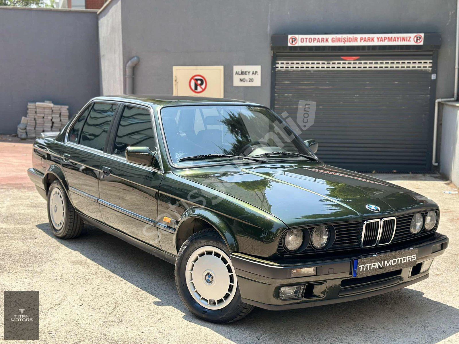 TİTAN MOTORS E30 BMW 316i MALACHİTGRÜN-METALLİC 222 BİN KM