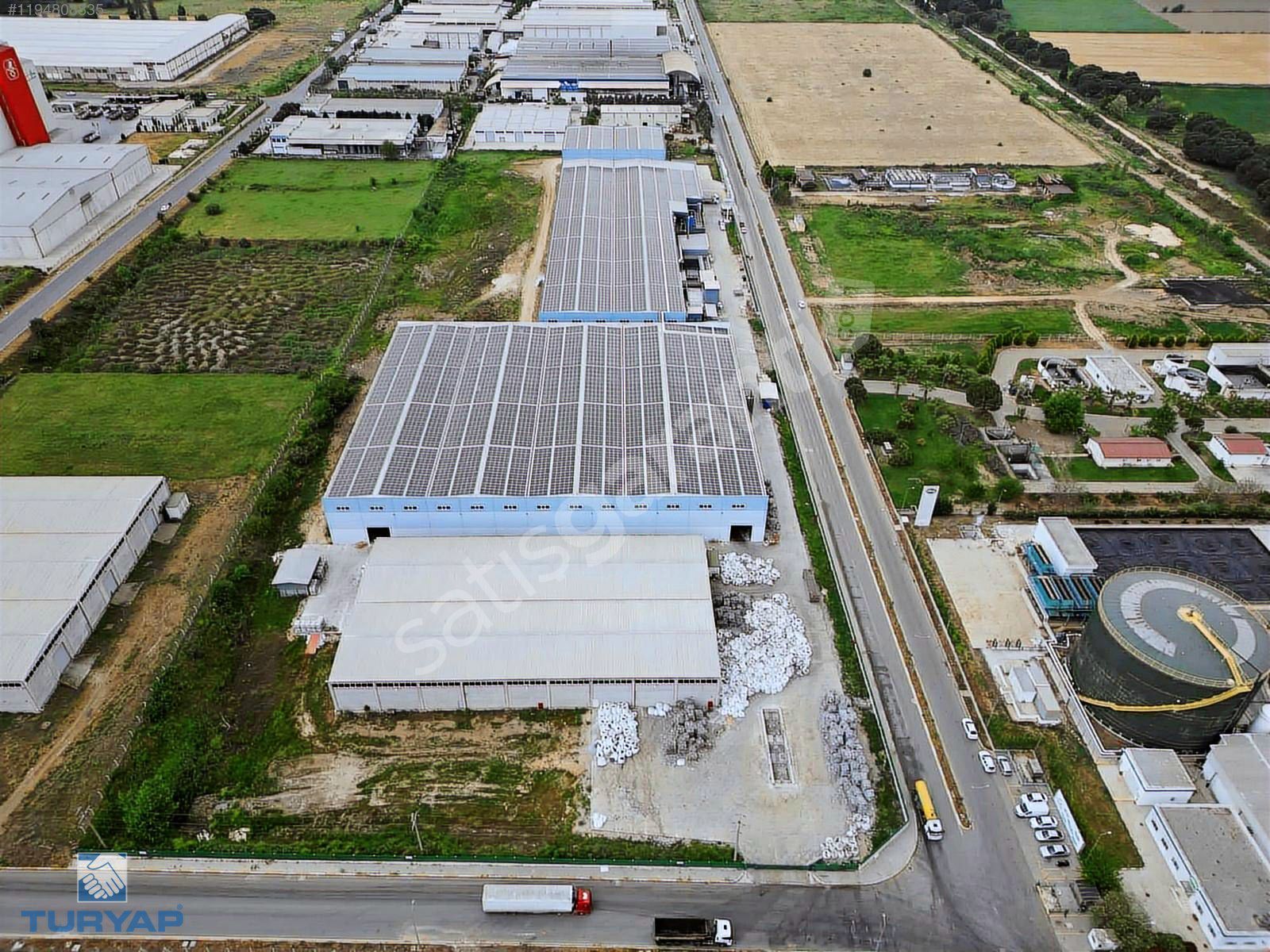 Turyap torbalı dan Tire organize de satılık 35.000 metre² arsa