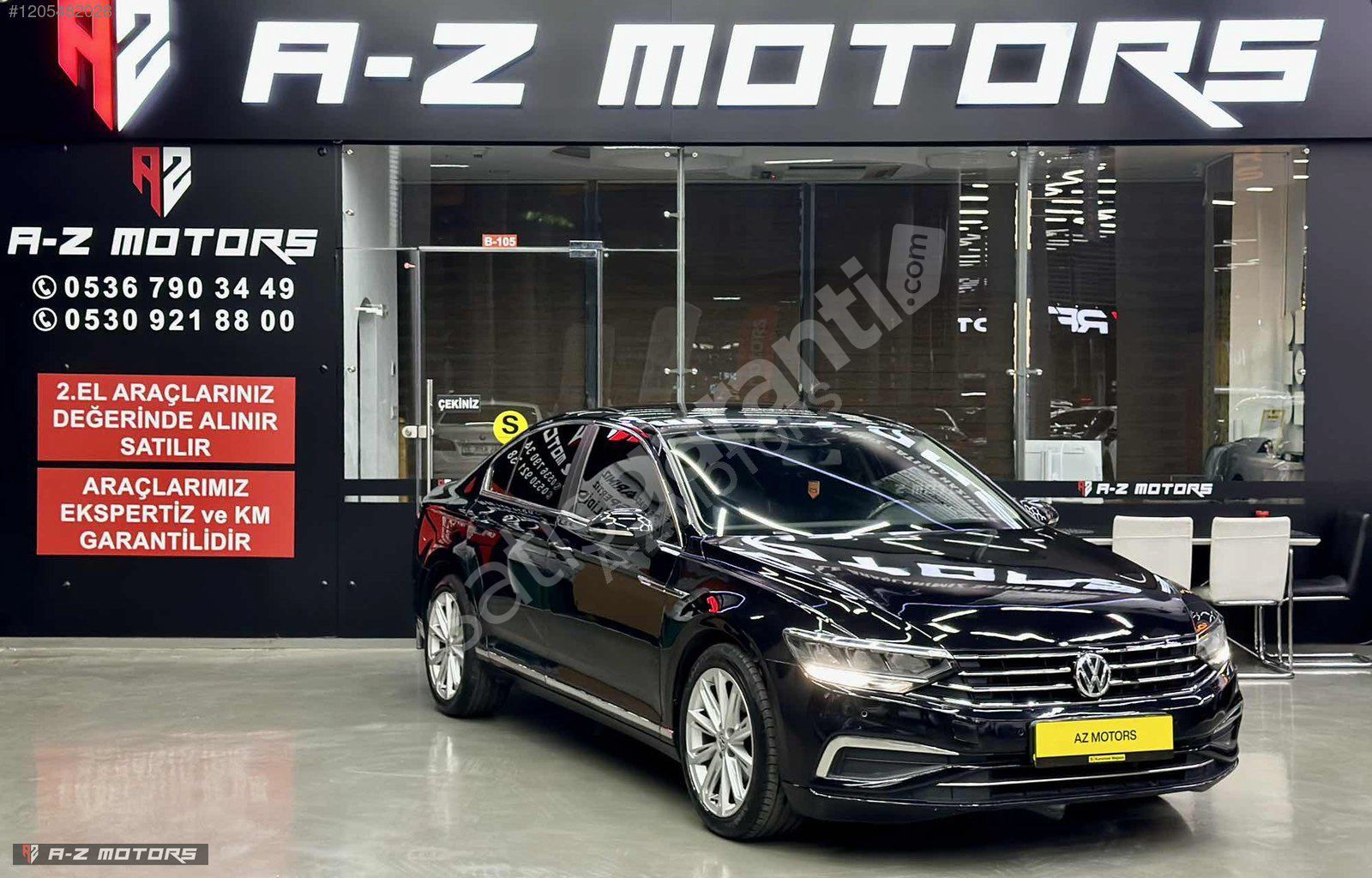 A-Z MOTORS'DAN 2019 DİZEL OTOMATİK PASSAT DÜŞÜK KM SERVS BAKIMLI