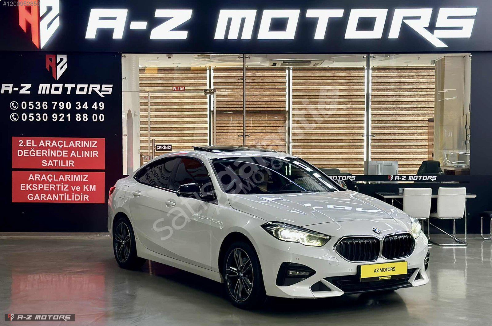 A-Z MOTORS'DAN 2021 ÇIKIŞLI BMW 216D BORUSAN BAKIMLI HATASIZ