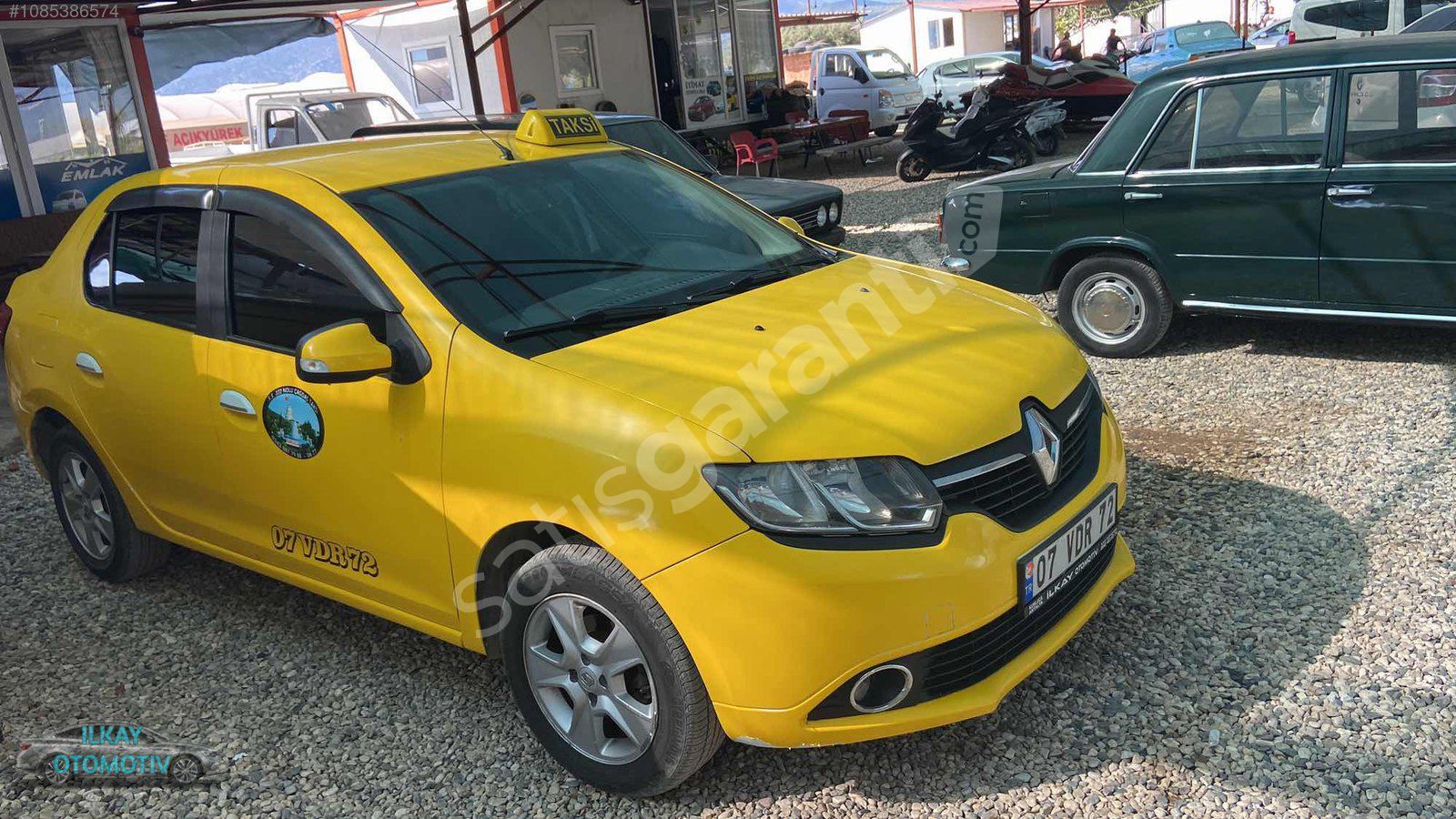Satılık taksi + durak + pilaka Antalya Kumluca da