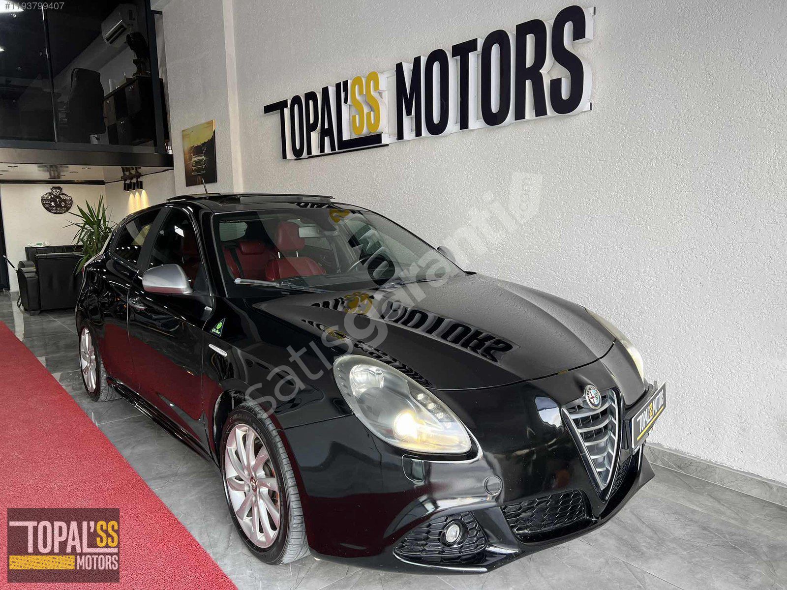 TOPALSS MOTORS 2011 ALFA GİULİETTA 1.4TB+CAM TAVAN 12 TAKSİT