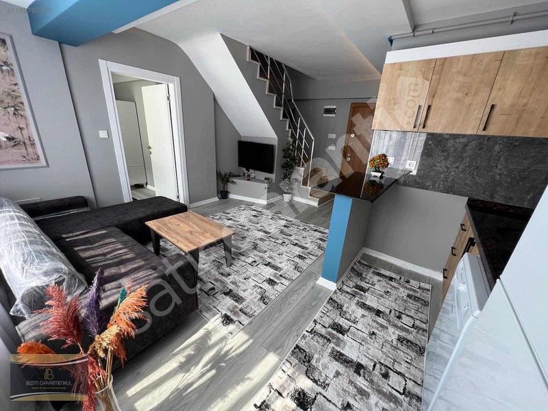 BİZİM'DEN 3+1 ULTRA LÜX EŞYALI DUBLEX SATILIK DAİRE