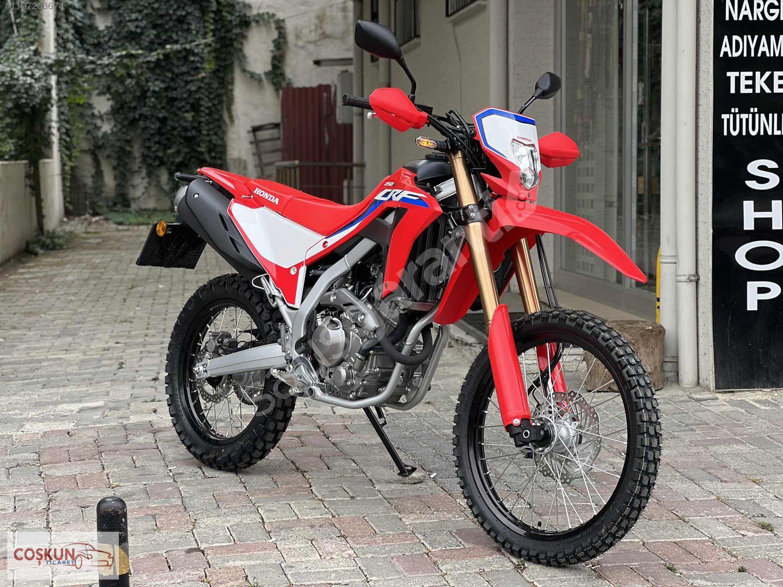 2024 MODEL CRF 250 L BAYİDEN ÇIKTIĞI GİBİ