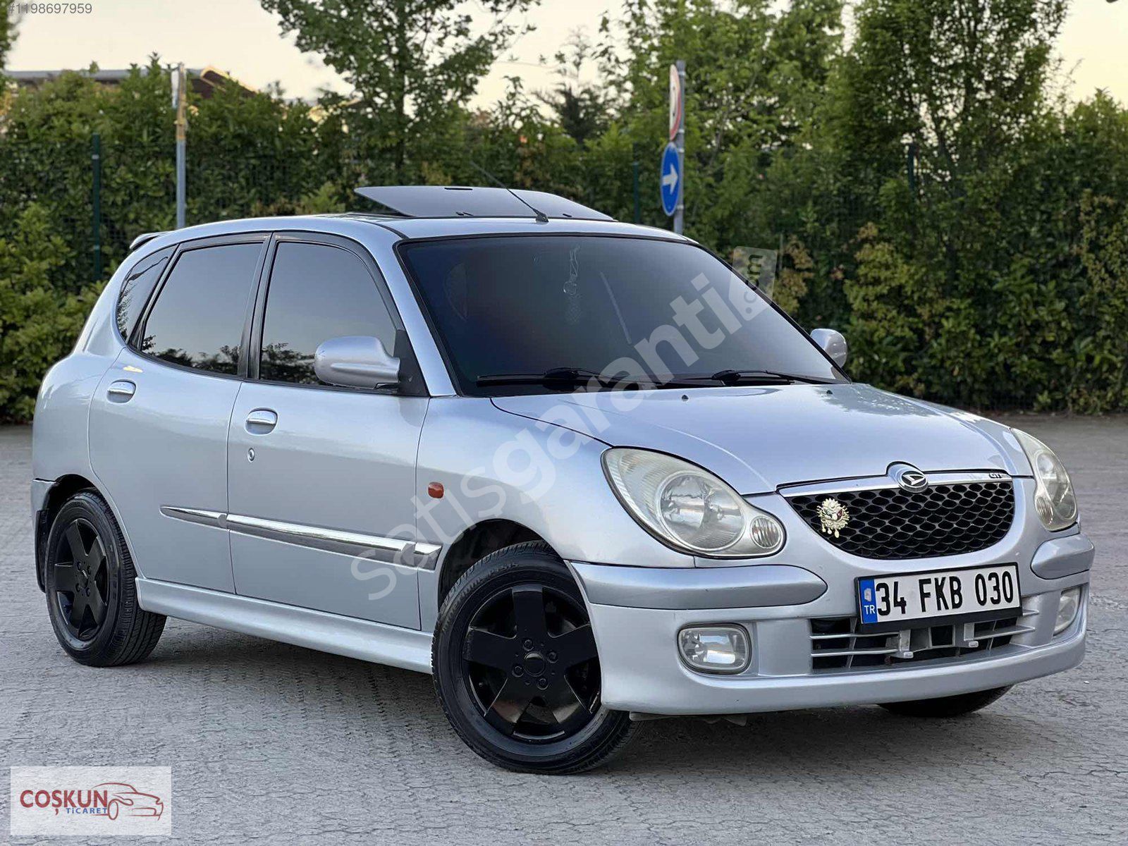 2004 EMSALSİZ TEMİZLİKTE KLİMA AKTİF 102HP 1.3 SİRİON SUNROOFLU