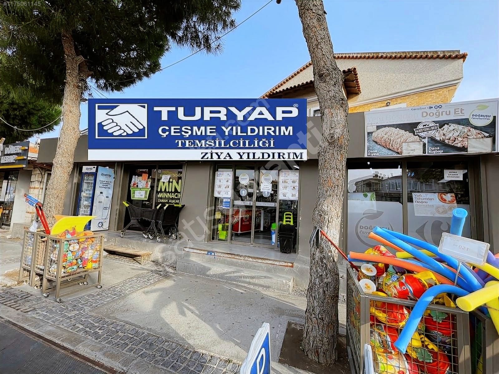 TURYAP ÇEŞME ALAÇATI MERKEZDE DEVREN KİRALIK KURUMSAL MARKET