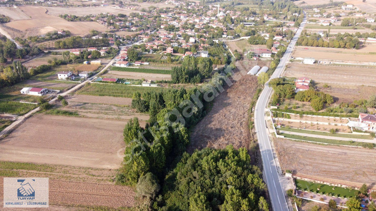 TURYAPTAN P.HİSAR ATAKÖY'DE ASFALT CEPHE 2532 m2 İMARLI ARSA