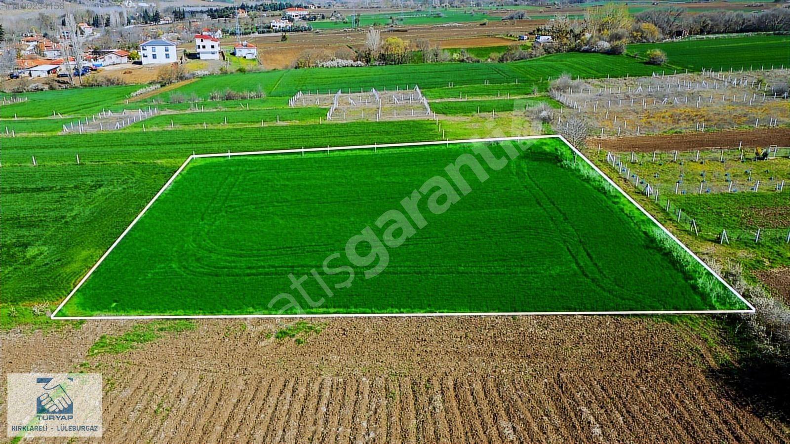 LÜLEBURGAZ Ceylanköyde %60 İmarlı 2830 m² ÖZEL Yollu Arsa