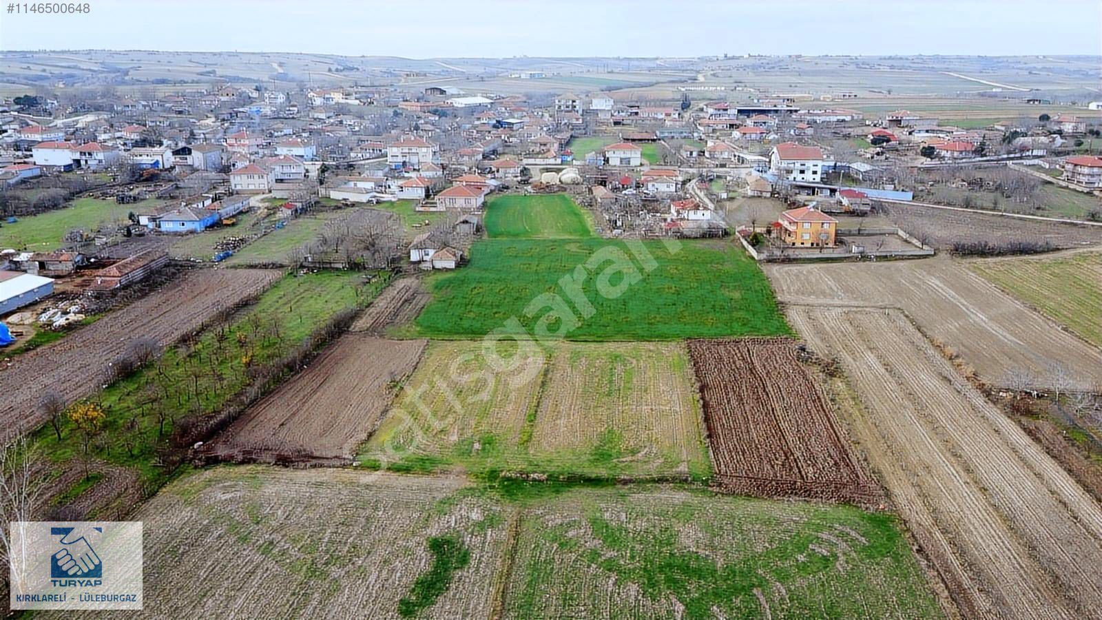 TURYAP'TAN PEHLİVANKÖY YEŞİLOVA KÖYÜ'NDE SATILIK İMARLI ARSA