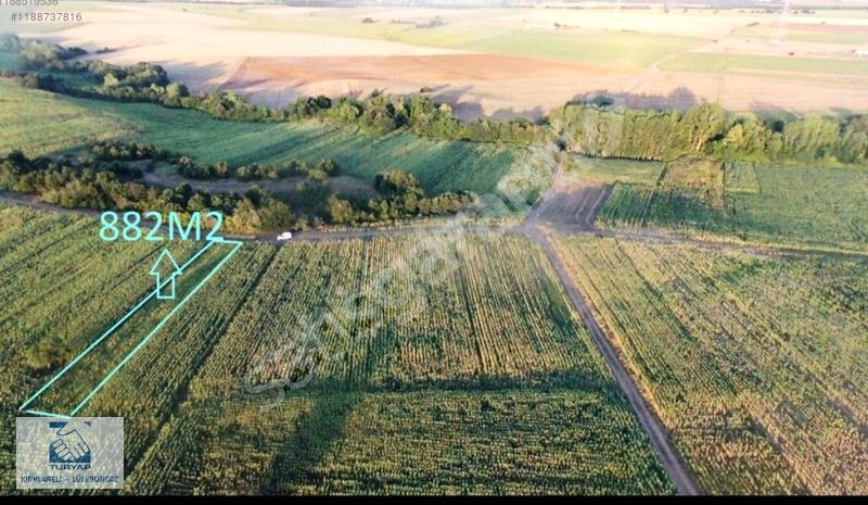 TURYAP'TAN PINARHİSAR SÜTLÜCE KÖYÜN DE SATILIK 882 M2