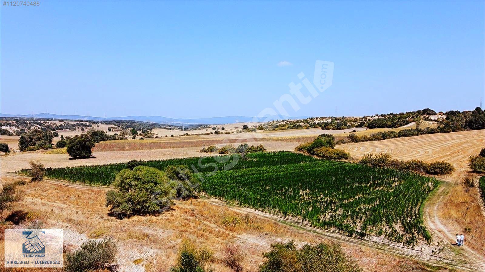 TURYAP'TAN PINARHİSAR KAYNARCA'DA SATILIK 13268 m2 TARLA