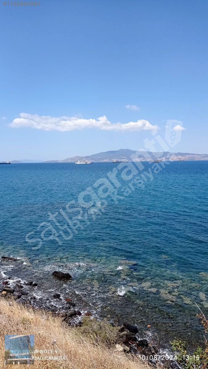 Aliağa Çaltılıdere Denize Sıfır Konumda Satılık Arazi