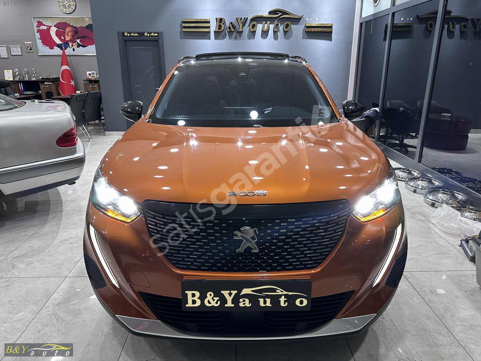 BY AUTO 2022 2008 1.5 B.HDI ALLURE CAM TAVN HATASIZ TRAMERSİZ.