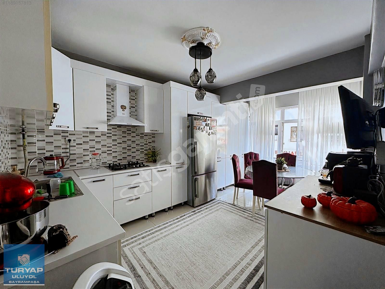 TURYAP'TAN ALİ FUAT BAŞGİL'DE CADDE ÜZERİ 3+1 SATILIK DAİRE