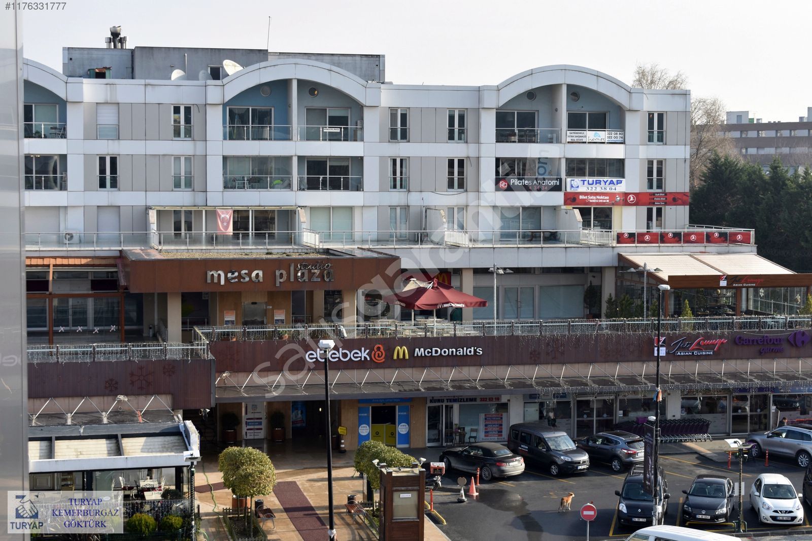 GÖKTÜRK SATILIK, MESA PLAZA 2+1 KÖŞE TERASLI OFİS+KONUT DAİRE