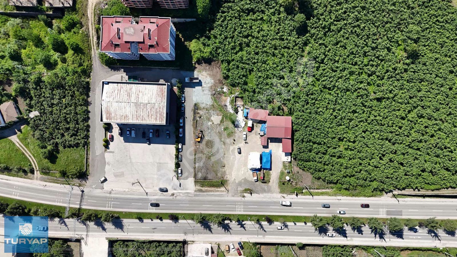ORDU KARACAÖMER ANAYOL ÜZERİ KİRALIK TİCARİ ARSA