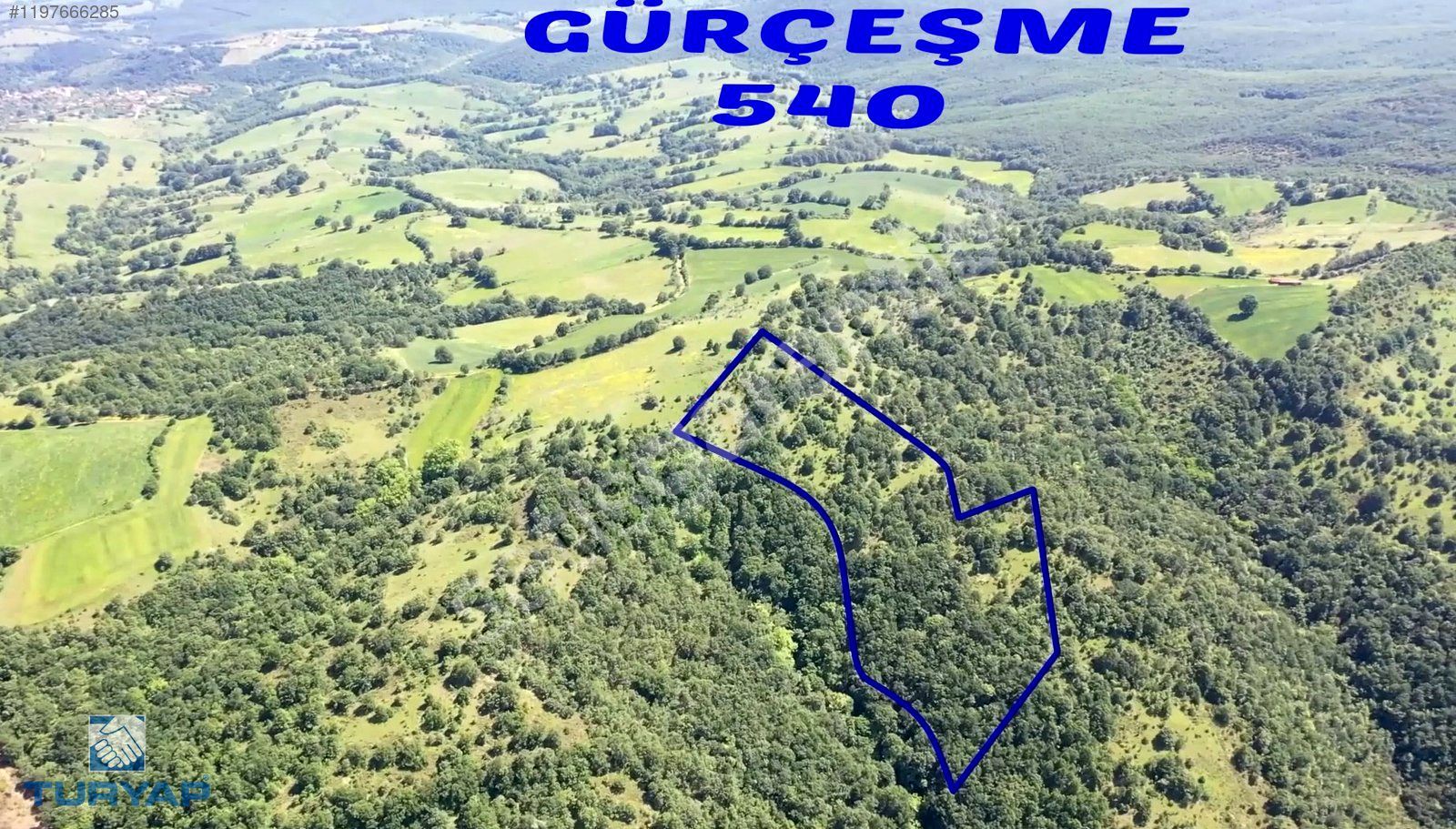 ÇANAKKALE BİGA GÜRÇEŞME KÖYÜ 8.700 M2 BARAJ MANZARALI TARLA