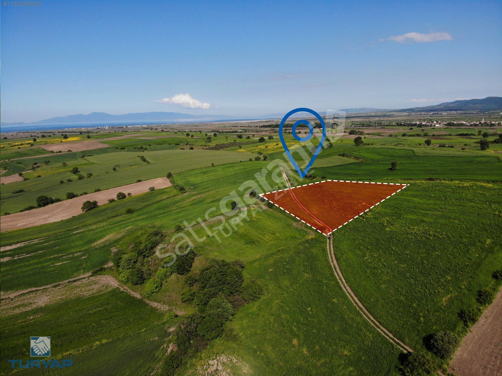 ÇANAKKALE BİGA SIĞIRCIK 5.143M2 DENİZ MANZARALI YATIRIMLIK TARLA