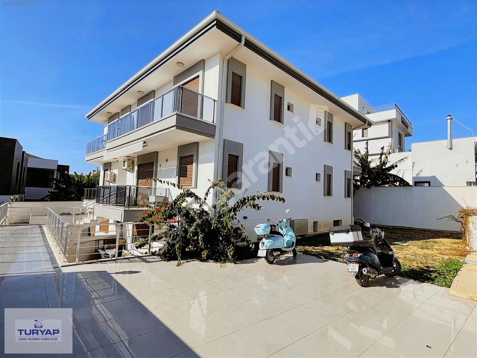 TURYAP ÇEŞME DALYAN'da KİRALIK 1+1 EŞYALI DAİRE