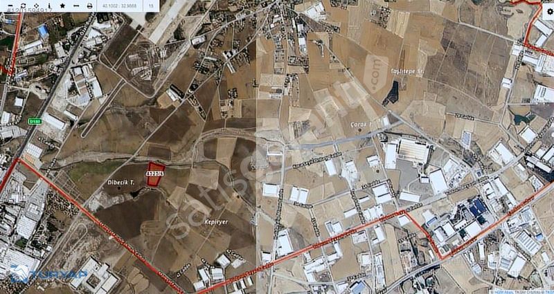TURYP'tan AKYURT Balıkhisar da Satılık 1568 m2 Arsa