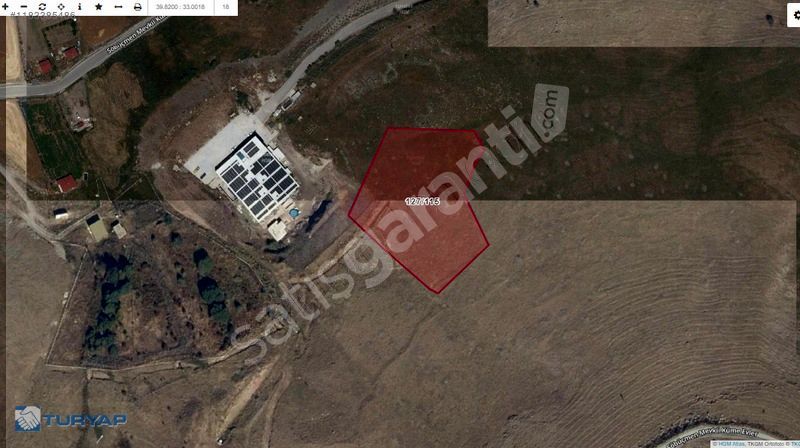 TURYAP'tan KIBRIS KÖYÜ'NDE 8.857 M2 TEK TAPU