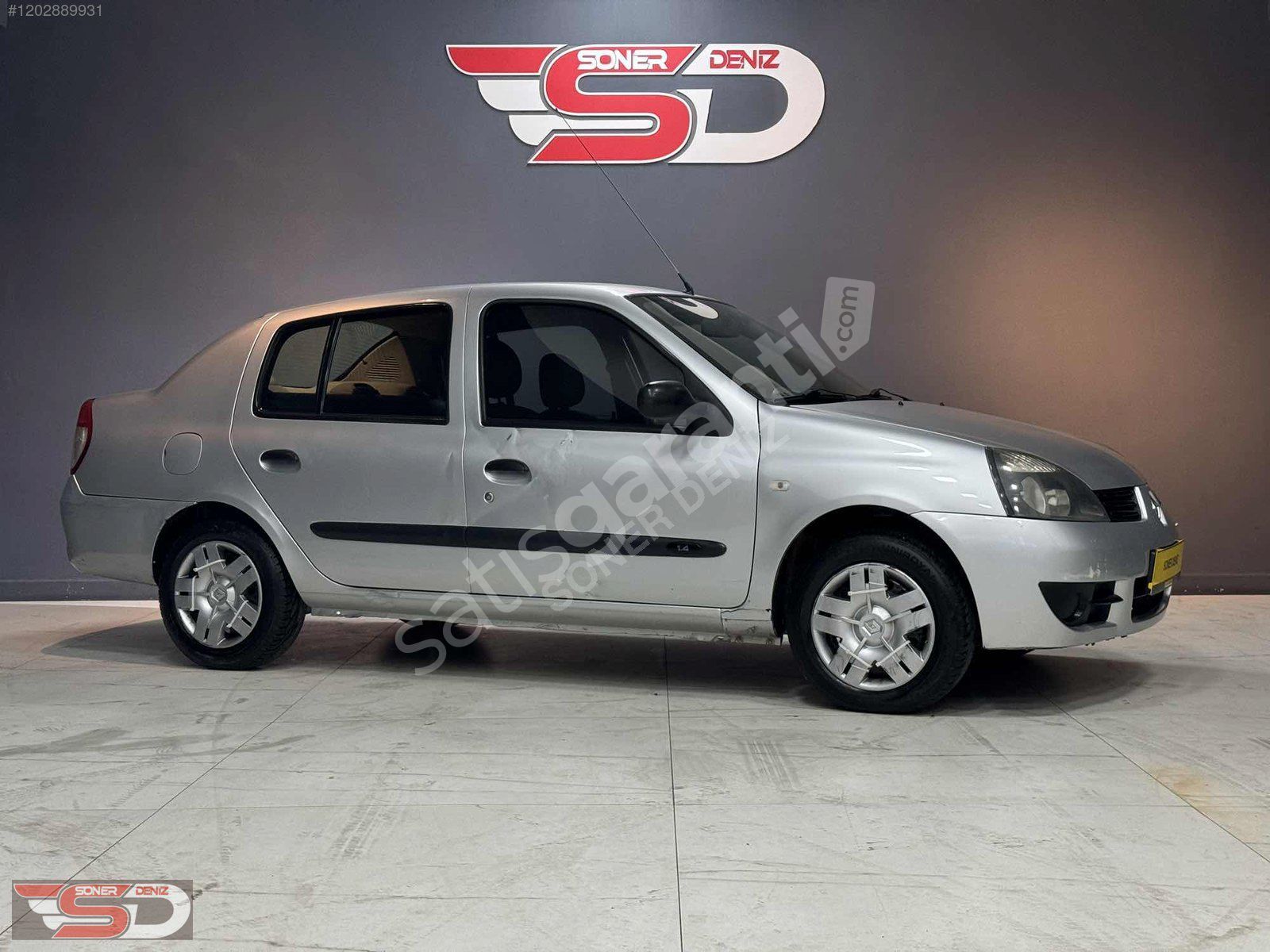 2008 MODEL RENAULT CLİO SYMBOL 1.4 75 HP LPG SEDAN MUAYENE YENİ