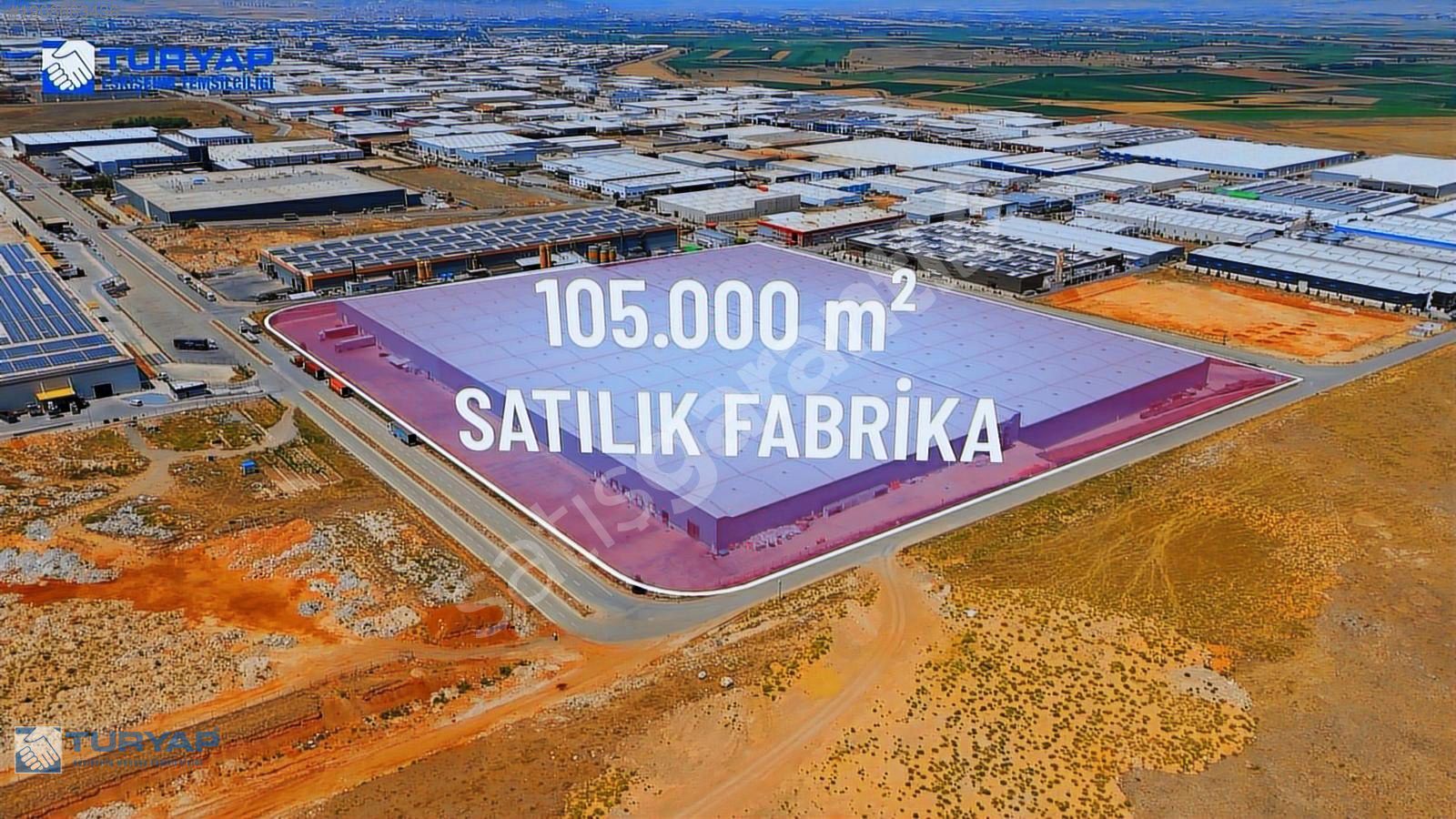 FOR SALE: A FULLY EQUIPPED FACTORY WITH 105,000 M2 IN ESKİŞEHİR