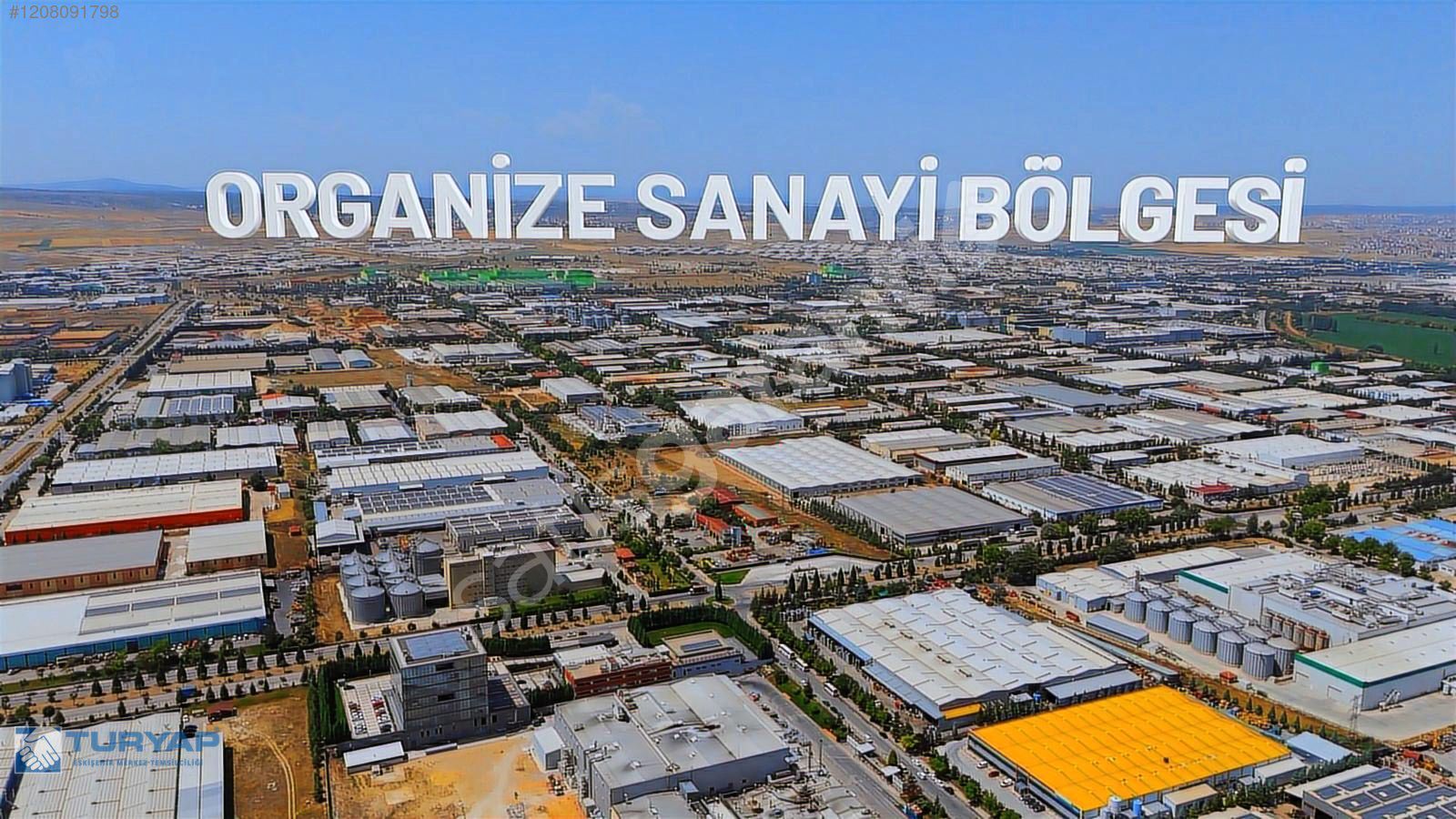 FOR SALE: 21,000 M² FACTORY IN ESKİŞEHİR OSB FROM TURYAP