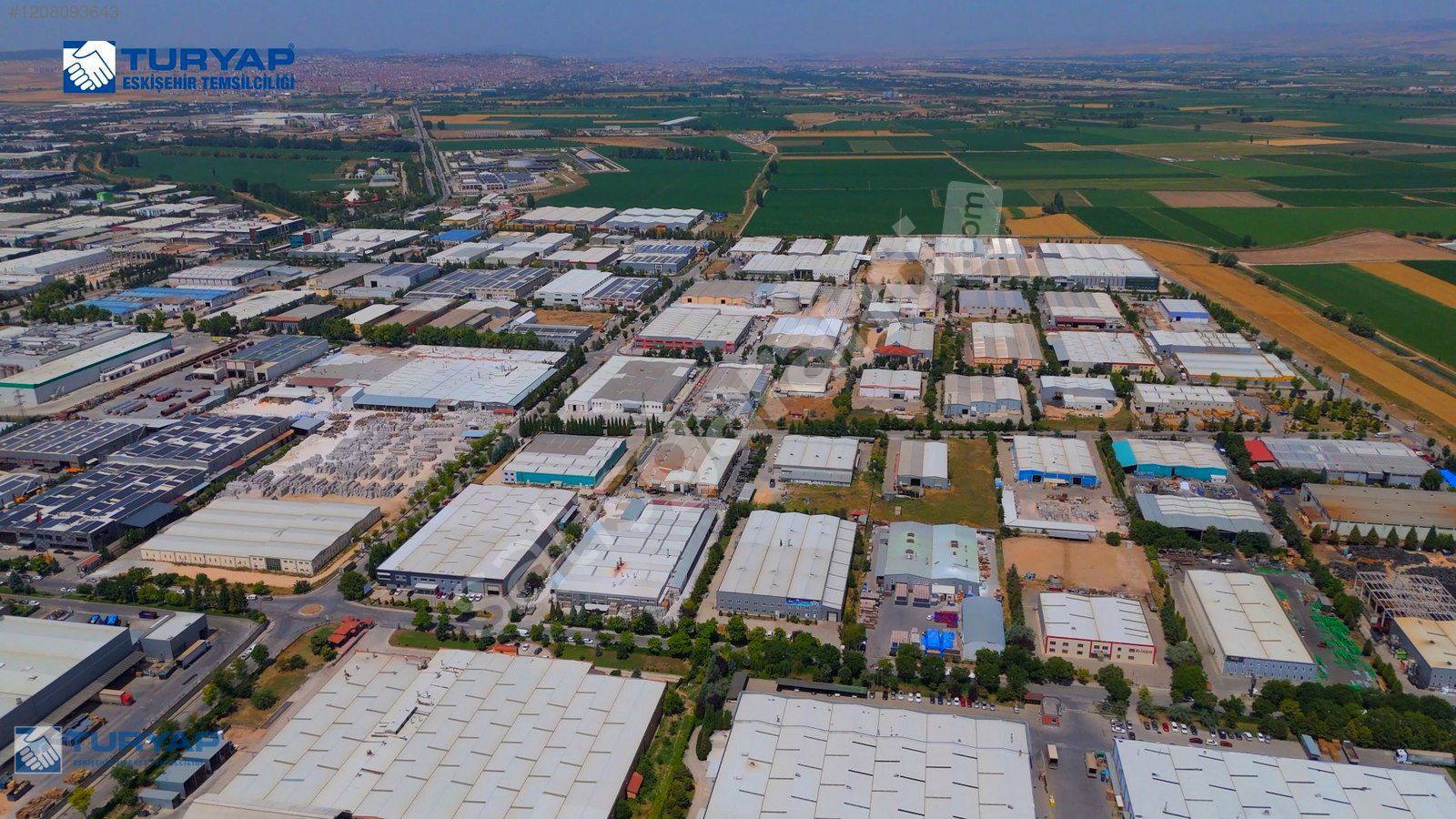 FOR SALE: 17,000 M² FACTORY IN ESKİŞEHİR OSB FROM TURYAP