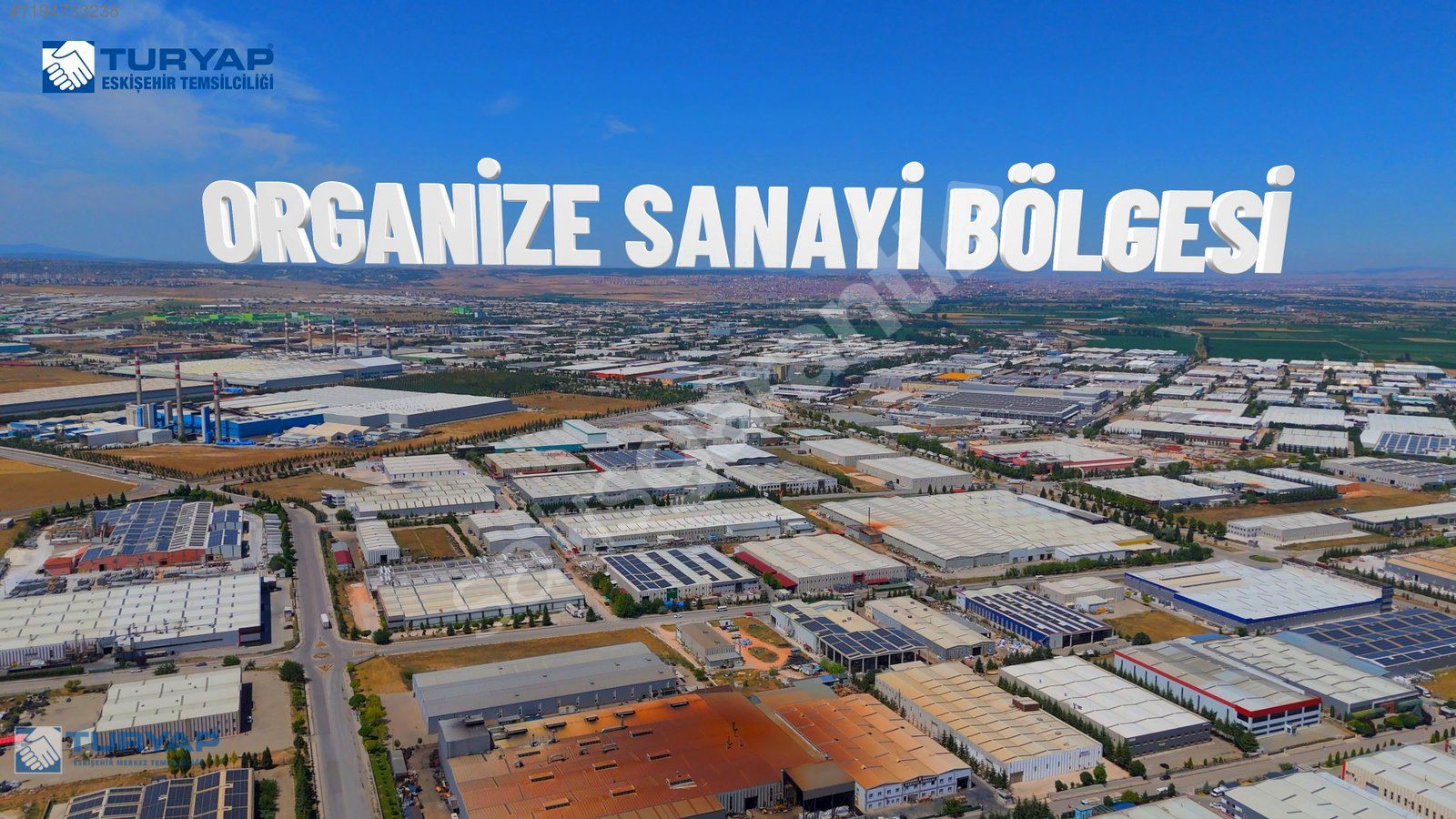 TURYAP ESKİŞEHİR'DEN ESKİŞEHİR OSB'DE SATILIK 17.000M2 FABRİKA