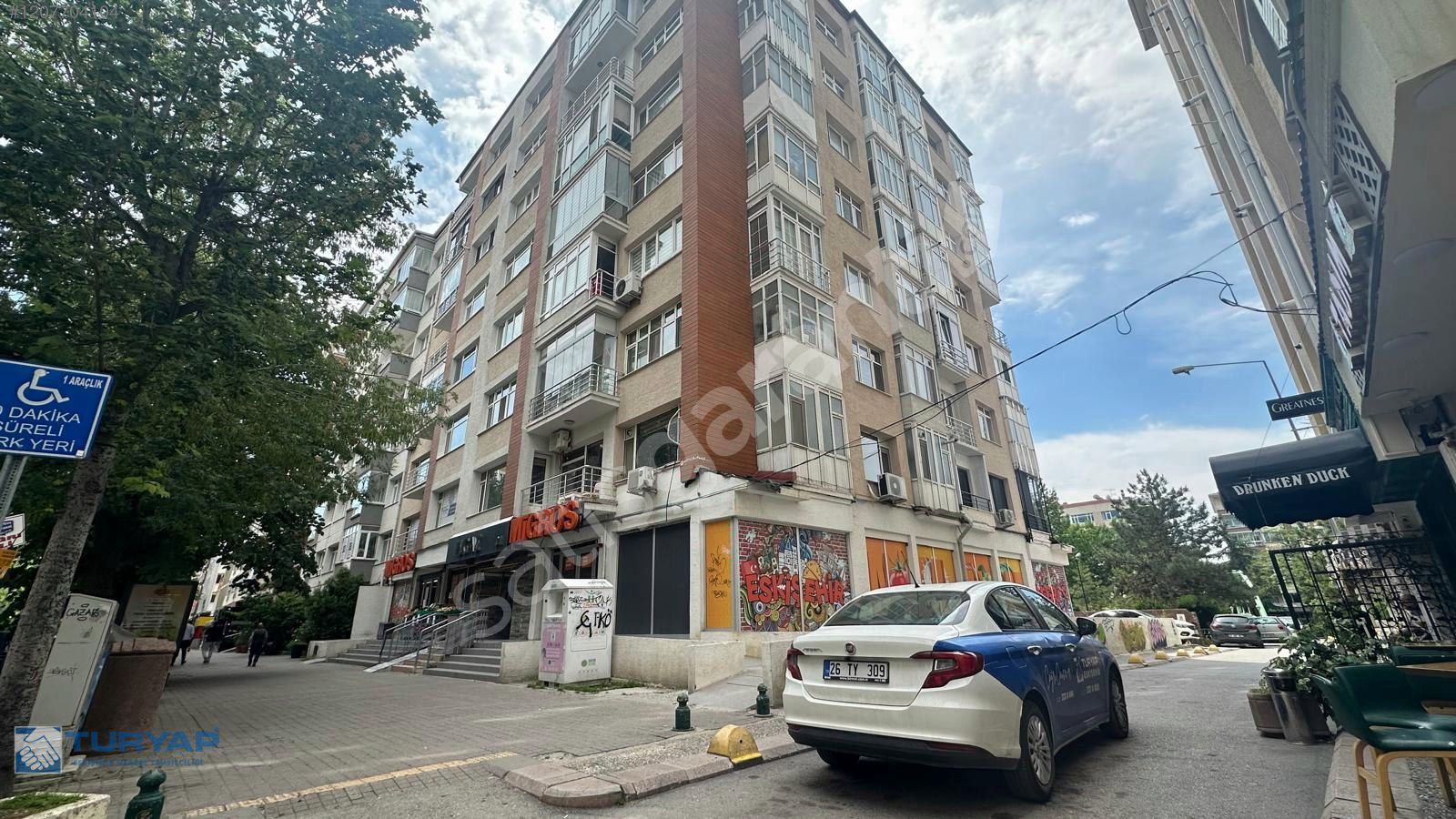 TURYAP'TAN KIZILCIKLI CAD. TABELA DEĞERİ YÜKSEK 2+1 İŞ YERİ OFİS