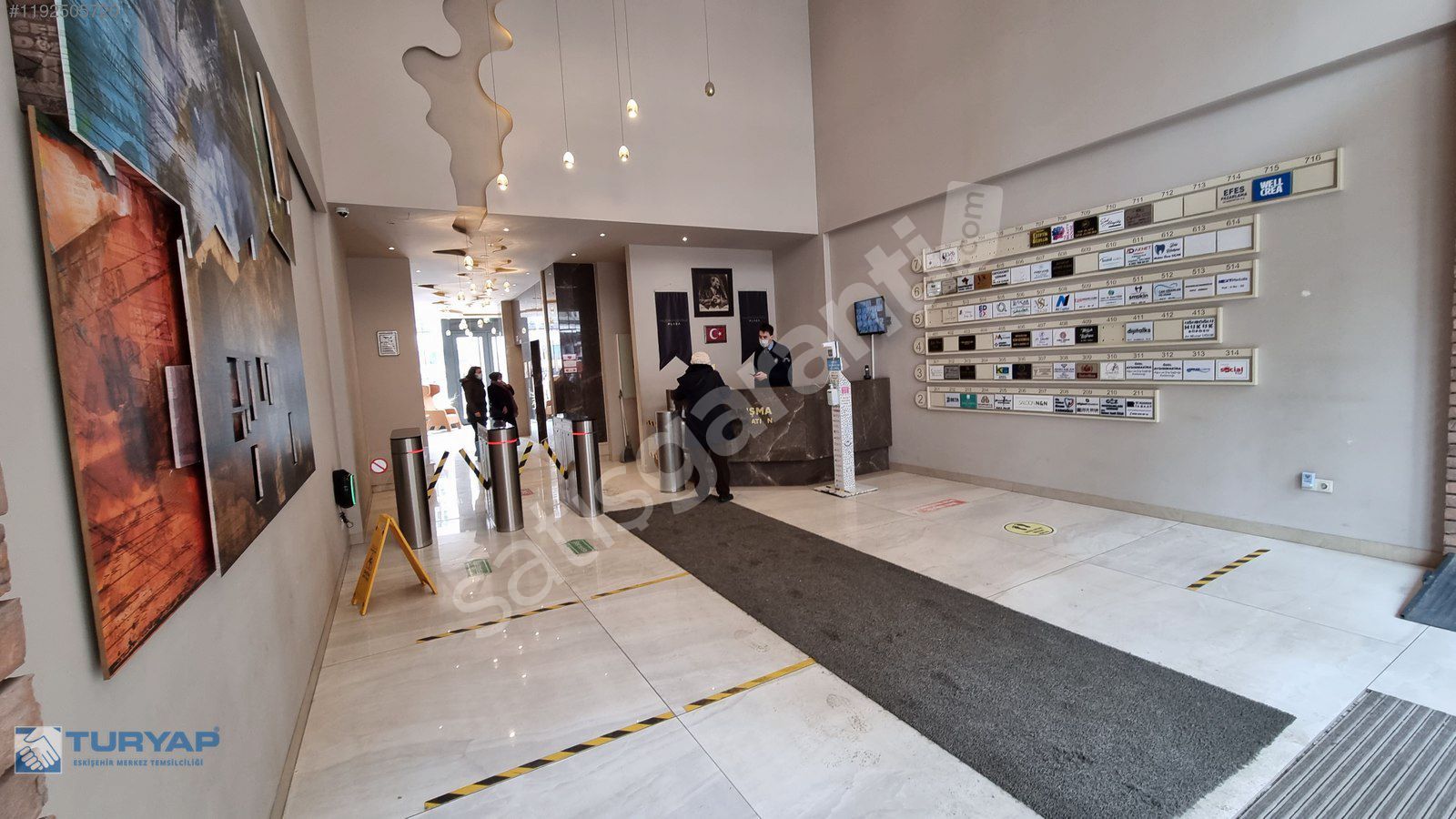TURYAP' TAN KILIÇOĞLU PLAZA'DA 3+1 154m²DUBLEKS SATILIK LÜKSOFİS