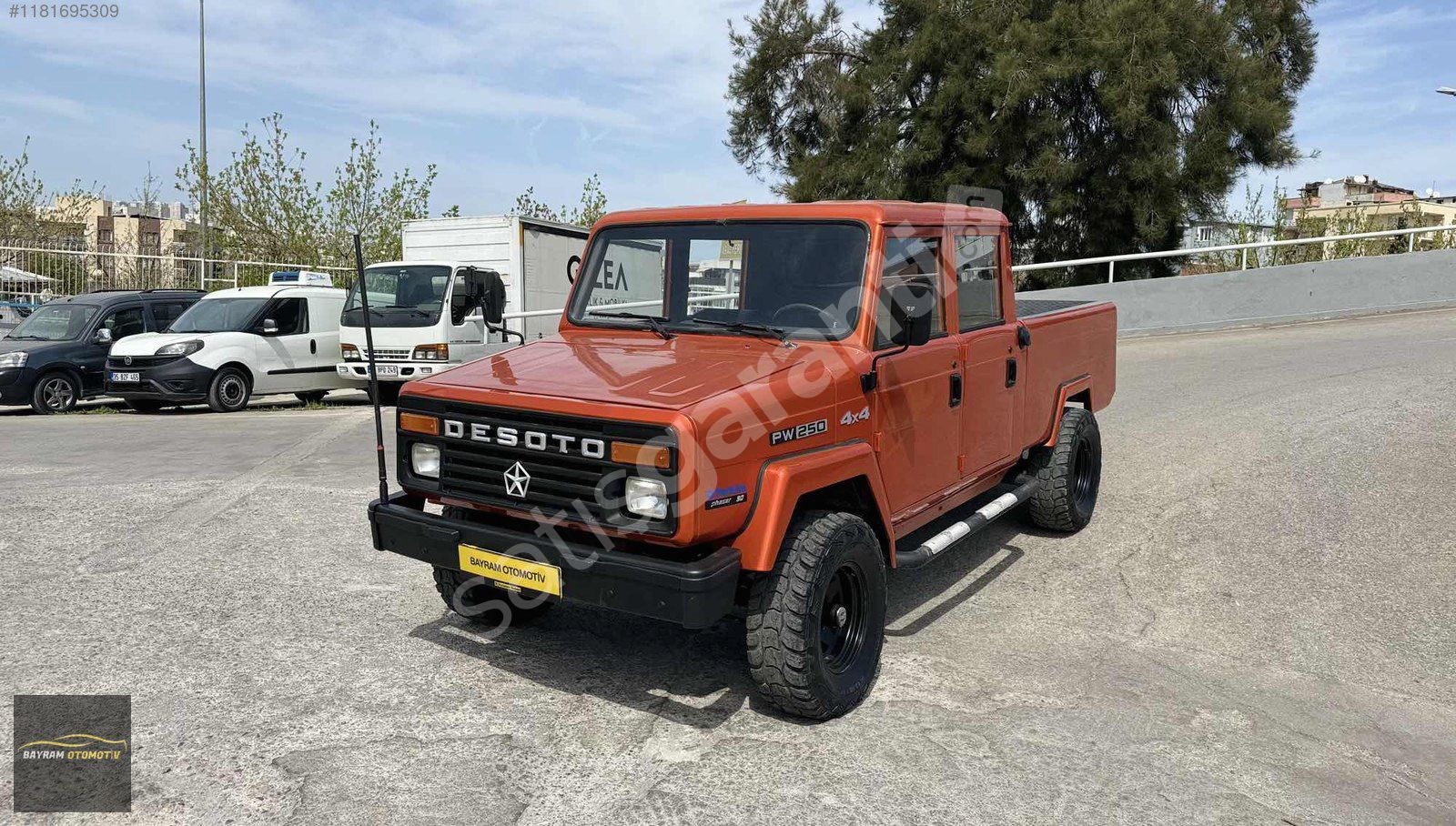 1996 DODGE PW 250 4X4 ARAZİ VİTES ORJİNAL 65.000KMde EMSALSİZ