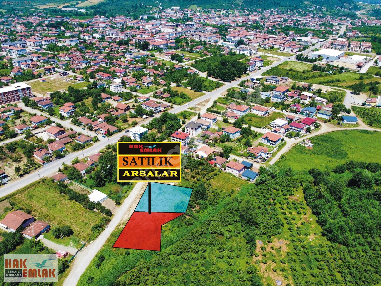 Hak Emlak'tan Çevrik Mah. Cumayerinde Satılık 610 m² Parseller