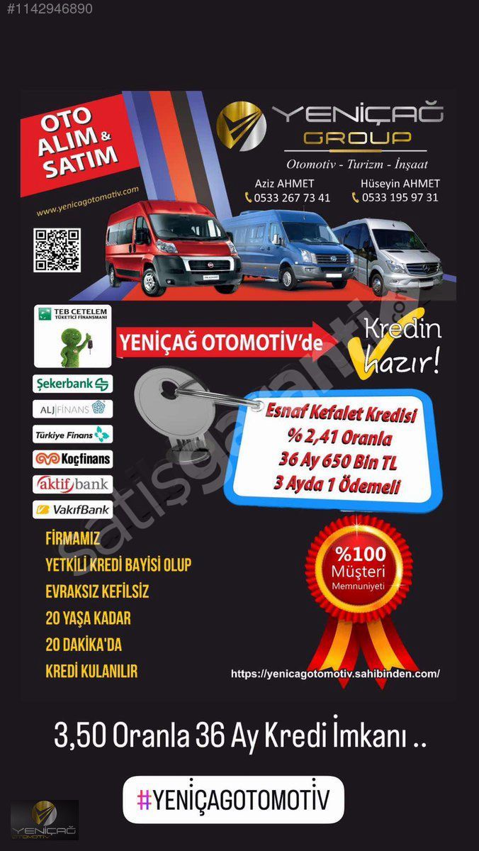 2022 Wv Crafter 16+1 Okul 36 Ay Kredi İmkanı ...
