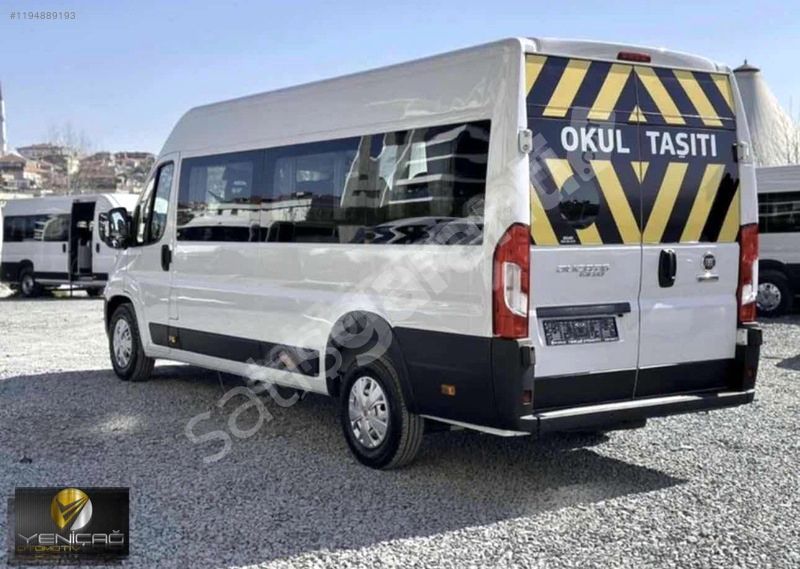 2024 FİAT DUCATO 16+1 Okul Tamamına Kredi 36 Ay Hemen Teslim