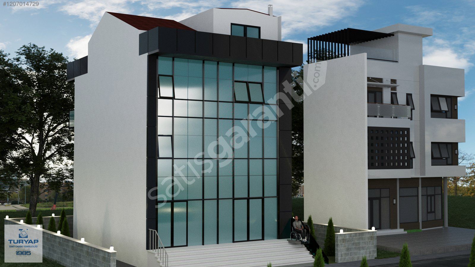 TURYAP'TAN SANAYİ MAHALLESİNDE KOMPLE İŞ MERKEZİ BİNA