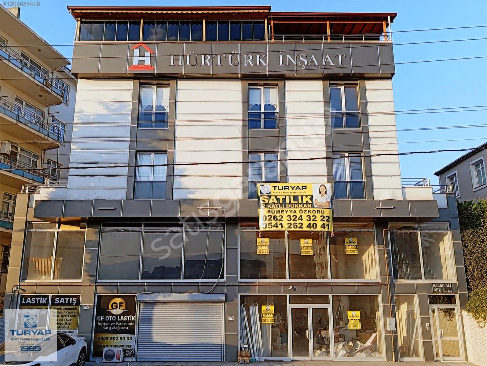 Turyaptan Körfez E/5 Anayol Üzeri 505m2 Kapalı Alanlı Dükkan