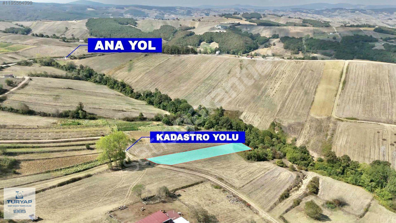 Turyap'tan Derince Geredeli'de Köy İçi İmarda Satılık Tarla