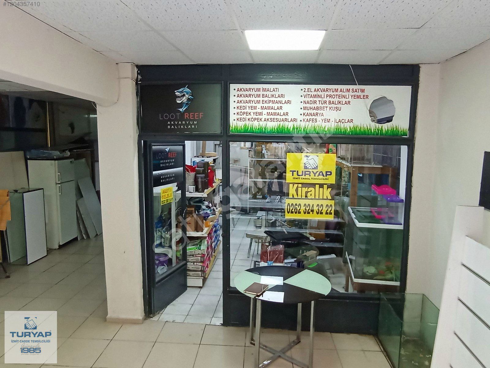 Turyap'tan Fethiye Caddesinde Devren Kiralık PETSHOP