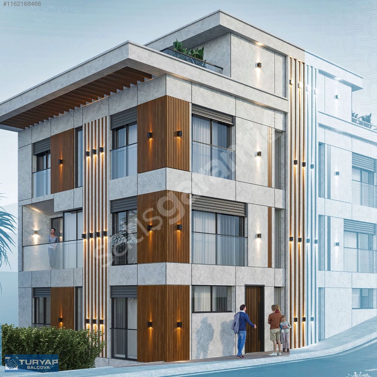 İşbankası Evleri Üstü Deniz Manzaralı Asansörlü 4+1 TriplexVilla