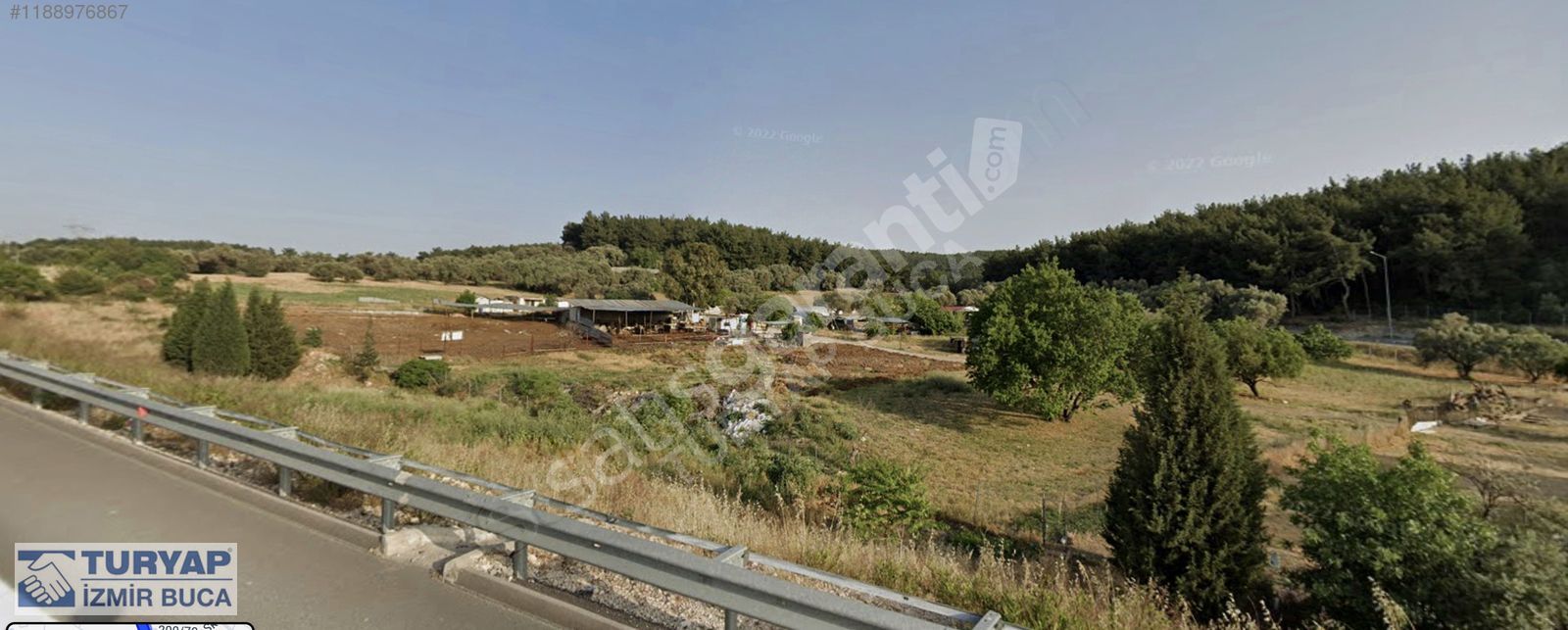 TURYAP'TAN BUCA BATI ÇIKIŞI OTOBANA 450 MT CEPHE T.K İMAR SINIRI