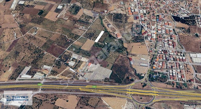 Turyap'tan Ulucak'ta Depolar Bölgesinde Satılık 3520 m2 Tarla